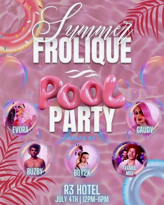 Summer Frolic Pool Party